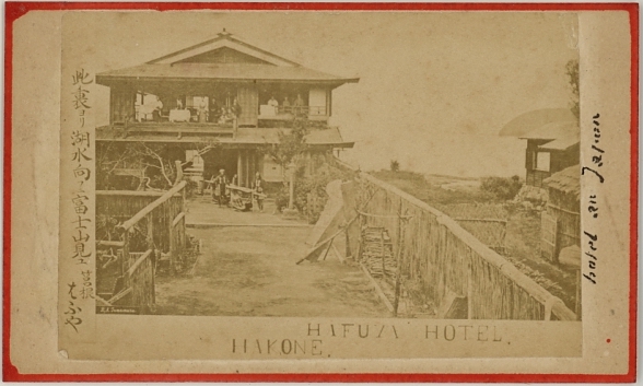 Hafuya hotel, Hakone, Japan.  Ca. 1875-80