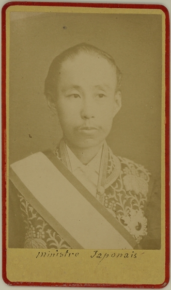 Unknown Japanese minister.  Ca. 1875-80