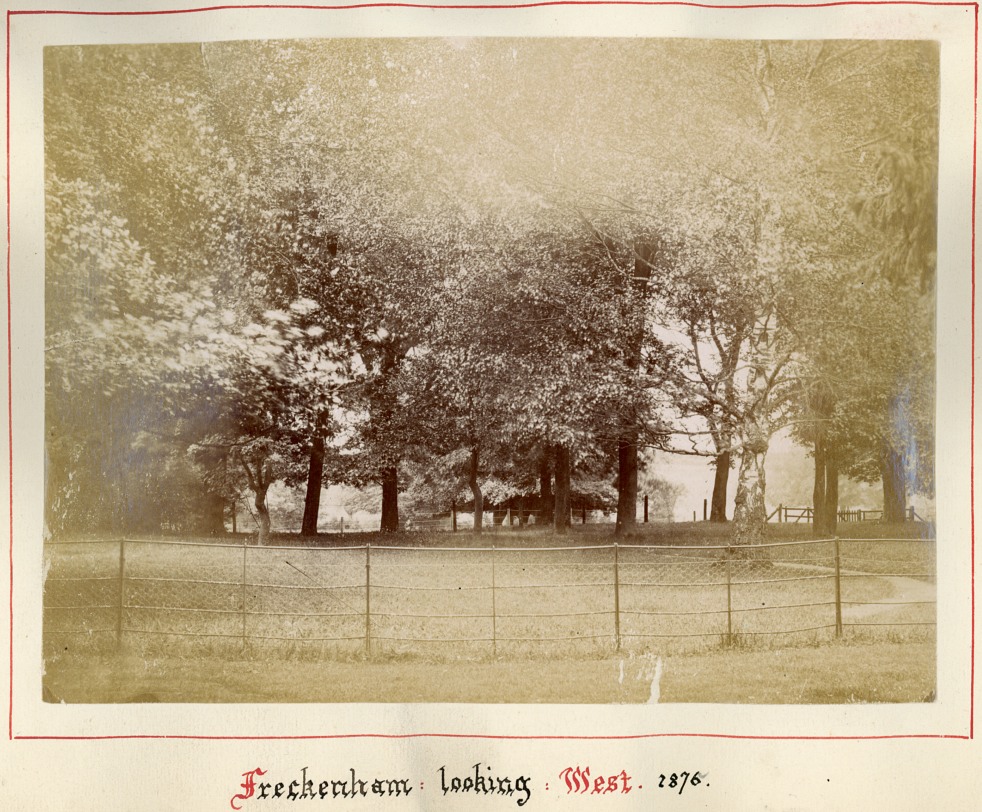 Freckenham looking West 1876