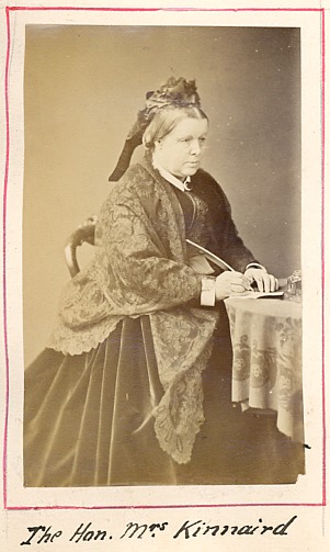 Mary Jane Kinnaird née Hoare (1816-1888). Co-founder of the YMCA