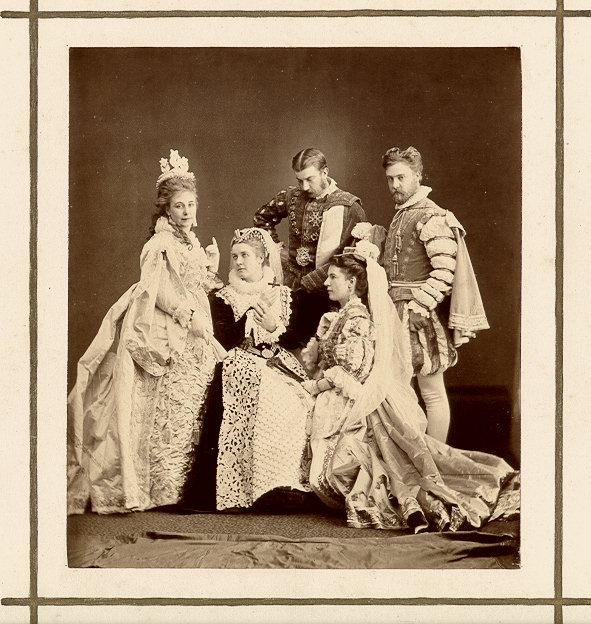 theatrical group 1870's