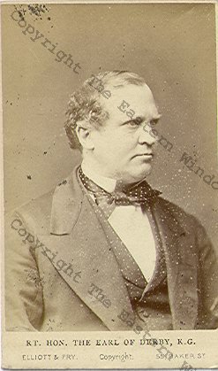 Edward Stanley (1826-1893) 15th Earl of Derby