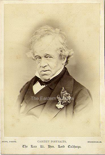 Frederick Henry William Gough Calthorpe (1826-1893), 5th baron Calthorpe