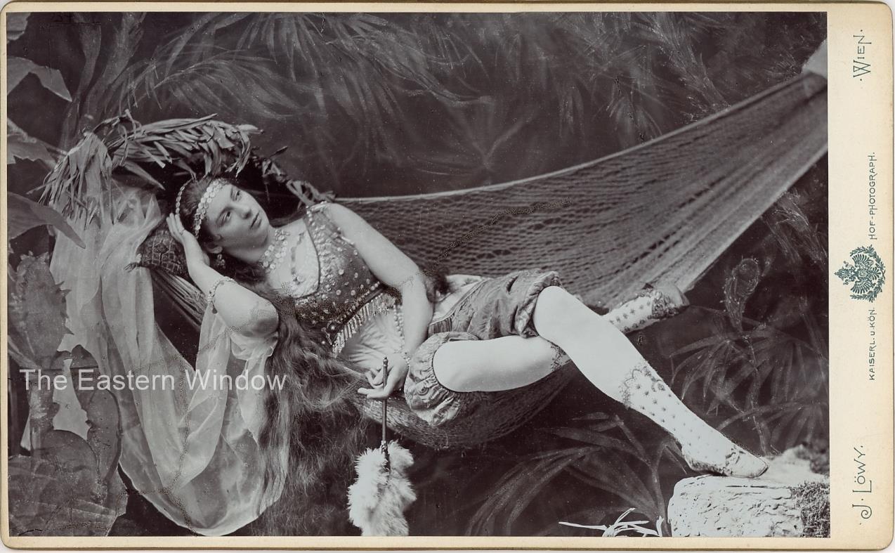 Katherina Abel (1856-1904) Solo dancer at the Vienna Court opera